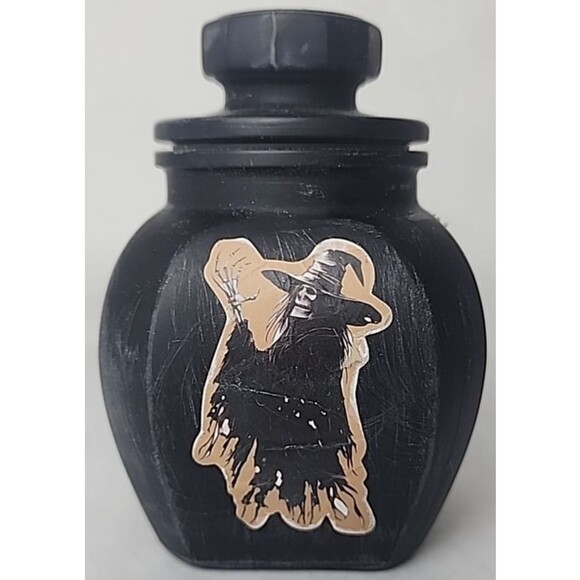 Scorpion Sting Apothecary Jar Handcrafted Black Aged Style Label - Picture 3 of 8